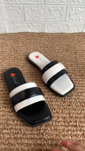 Peach Keysa Sandal Wanita selop - Sandal Wanita Teplek Kekinian