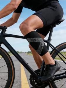 1/2 Chiếc Ống Bóp Chân Thể Thao Bảo Vệ Chân Cho Hỗ Trợ Cẳng Chân Nylon Tập Gym Hoạt Động Ngoài Trời Băng Quấn Nén