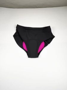 1pcs 4D Padded Womens Bike Underwear Breathable Quick Dry Cycling Briefs Biker Undershorts for Long Distance Riding