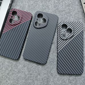 Ultra-Thin Carbon Fiber Texture Phone Case for Honor 400 Series Full Protection Lightweight Simple Design Kevlar Material