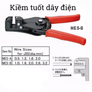 Kiềm tuốt dây điện tự động kìm tước dây cáp dụng cụ thợ điện sửa chữa