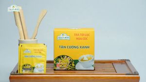 Trà Hoa Cúc Túi Lọc Tân Cương Xanh 40gr - Trà Túi Lọc Giảm Stress Thanh Lọc Cơ Thể