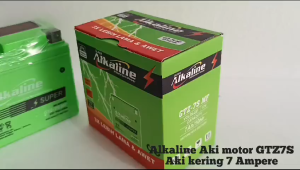 Aki Motor Vario 125/150 /Honda PCX/CBR 150/Satria FU/New Nmax/Bew Aerox/Honda Sonic ALKALINE GTZ7S ORIGINAL