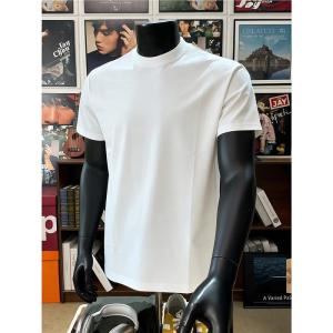 Shoulder Shaping Slim Fit T-Shirt White