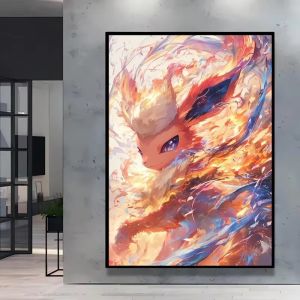 Bandai | Diamond Painting Stylish Pokemon Umbreon Mosaic Handmade Artwork Round/Square Diamonds Exquisite Gift Home Decor