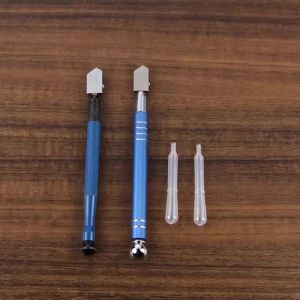 1PC 175mm Dao Cắt Kính Kim Cương Có Tay Cầm Chống Trượt Dụng Cụ Cắt Dầu Để Cắt Kính Và Kim Cương Chế Biến Gỗ Tự Làm Đồ Dùng
