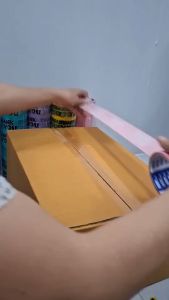 ยกลัง (72ม้วน) เทปThank You สีพาสเทล 100หลา