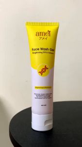 Amei Face Wash Gel - Dengan Kandungan Dna Salmon Mencerahkan Melembabkan Menyamarkan Bekas Jerawat Flek Hitam ( amei official store )
