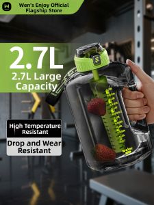 WEIZHIXIANG | Large Capacity Water Bottle Outdoor Sports 1 Ton
