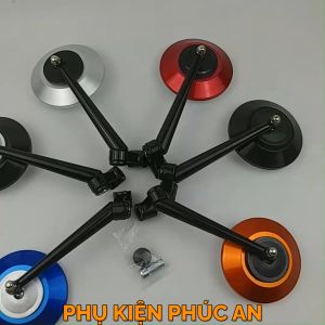 Gương xe máy kính chiếu hậu tròn gắn wave sirius dream exciter winner AB vario vision lead taurus jupiter nouvo sh mode