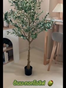 ต้นไผ่ปลอม ต้นโอลีฟ พืชสีเขียวจำลอง จําลองพืช ต้นไม้ ไผ่ตกแต่งบ้าน ต้นไม้ปลอมใหญ่ 90/120/150/180cm