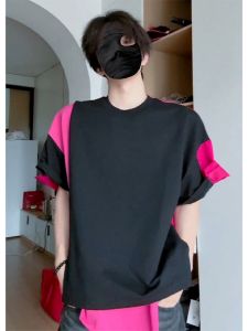 LIUBU | Áo Thun CleanFit Thiết Kế Độc Đáo Phối Màu