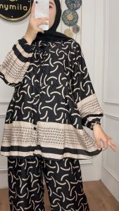 ONE SET RAYON JUMBO SETELAN RAYON MOTIF