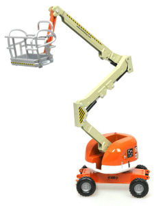 Hợp Kim Kỹ Thuật Xe 1:87 Có Thể Gập Lại Độ Cao Nền Tảng Làm Việc Xe Có Thể Thu Vào Tàu Sân Bay Hợp Kim Đồ Chơi Dành Cho Nam Và Nữ