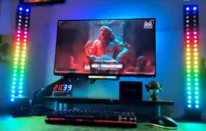 Mạch LED nháy theo nhạc 1903 FullColor - Bản 2024 - Mỗi cột 50 - 100 LED - Có cổng Aux mắc được nhiều cột LED