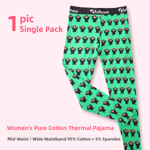 Vatoonn | Warm Cotton Womens Trousers Comfortable Breathable Wide Waistband Trousers