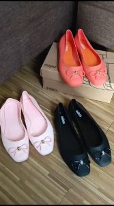 Mels Aura Bow Flat Wanita Dewasa FREE BOX