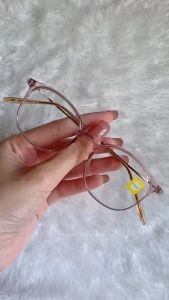 Kacamata Photocromic 2124 Blueray Anti Radiasi Frame Elastis Optik Wanita Pria New