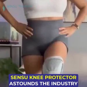 Knee Protector Knee Support Knee Pads for Sports Basketball Elastic Silicone Gel Pad Knee Supports Braces with Stablilizer Professional Sports Knee Pad Equipment Anti -slip Shock Absorption Breathability Kneepad for Running Fitness Climbing Riding