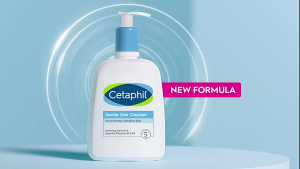Cetaphil Gentle Skin Cleanser 118mL All Skin Types Hydrating Glycerin + Vitamin B3 + B5 Sensitive Skin Friendly