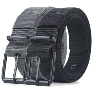 Perforated Canvas Belt Mens Needle Buckle Belt Student Youth Korean Version Versatile Jeans Belt Military Training Extende
