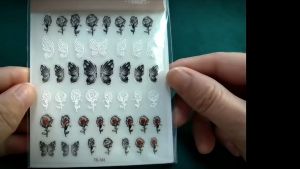 Stiker Kuku DIY: Embossed Sticker untuk Manikur Gaya Jepang