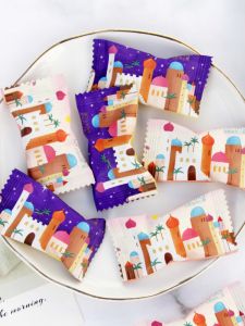 Denmas Danmashi Fruit Flavor Sweets with Filling 500G Bulk Wedding Candy Entertainment Plate Candy Snack