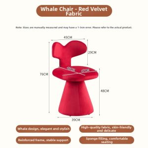 MU FENG ZHI NAN | Comfortable Long-Hour Office Desk Makeup Chair Swivel