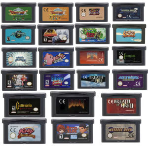 Bandai | GBA Video Game Cartridge 32 Bit Games Card Turbo Revival Summon Night Klonoa Advance Wars Shining Soul Metal Slug Breath Fire II