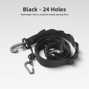 PATGEAR | Multi-functional Outdoor Hanging Rope Black