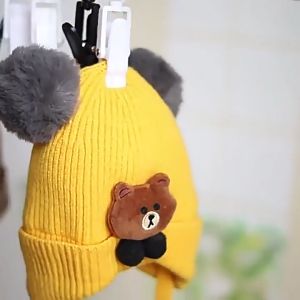 360° Rotating Plastic Hanging Clothespins Curtain Hook Clip Windproof Beach Towel Holder Clothes Clip Stokin Seluar Klip 多功能夹子