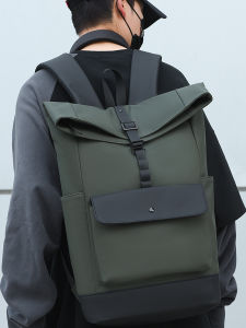 Túi Đeo Vai Nam Phong Cách Hàn Quốc Dung Tích Lớn Chống Thấm Nước Khóa Kéo Túi Đựng Máy Tính Túi Đựng Sách Túi Xách