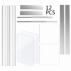 PHYHOO 12Pcs Ceramic polymer clay cutting tool clay carving tool DlY earringsjewelry making tools