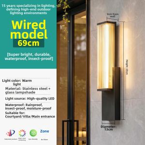 HONGDILAI | Outdoor Waterproof Solar Wall Light