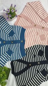 Sweater Cardygan Blaster Rajut Anak Perempuan / Sweater Rajut Anak / Atasan Anak Perempuan / Cardy Blaster / Cardygan Rajut Anak Usia 2-12 tahun