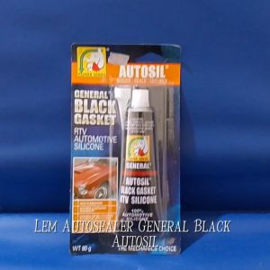 Lem Autosealer General Black: Autosil silikon hitam untuk gasket hitam