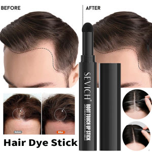 Instant Covering Hair Dye Stick Black Brown Waterproof Hair Color Pen for Men & Women Cover Up White Hair Colour Dye 2g