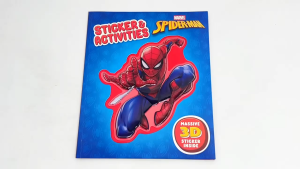 Marvel Spiderman Sticker & Activity Book For Kids With Giant 3D Stickers
