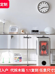 Manchester USM Mid-Century Modern Stainless Steel Dining Sideboard TV Cabinet Module Cabinet Simple Design Storage Cabinet