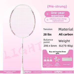 WAVAW | Professional Lightweight Carbon Fiber Badminton Rackets