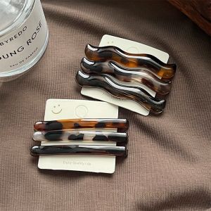 Retro Duckbill Hair Clip & Leopard Print Fashion Side Hair Accessories