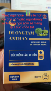 DƯỠNG TÂM AN THẦN 30 VIÊN – KẾT HỢP NHIỀU THẢO MỘC TRONG CÔNG THỨC HỖ TRỢ GIẤC NGỦ