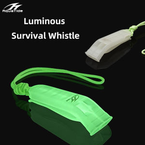 1Pcs Outdoor Survival Powerful Luminous Whistle Ultra-high Decibel Whistle Emergency Safety Whistle For Water Sports EDC Pendant