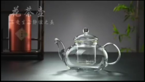 OHHDEER  800ml Set Teh Kaca Cawan & Tapak 🫖 Borosilicate Glass Teapot Set 800ml With 6 Cups & Warmer
