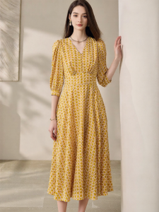 Roey s house | Multifunctional Dress V-neck Cinched Waist With Split Hem