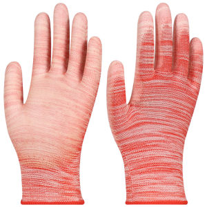 Terrain Kun | Working Anti-static Dust-proof Breathable Thin Coated Palm Gloves Small Size