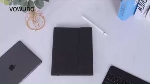 Flip Leather Kesing Keyboard Lampu RGB Untuk Huawei Matepad 11 2021 Standing kesing Buka tutup