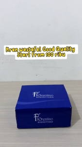 Kran Wastafel Cuci Tangan Panas Dingin Faucet Chrome Zinc Alloy Body Besar