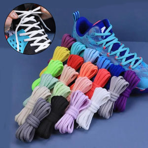 Classic Half-round Shoelaces for Basketball Sneakers Color Flat Semicircular Shoelace Durable without fading Shoelaces Man Woman