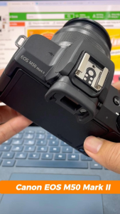 Máy Ảnh Canon EOS M50 Mark II Kit EF-M 15-45mm F/3.5-6.3 IS STM